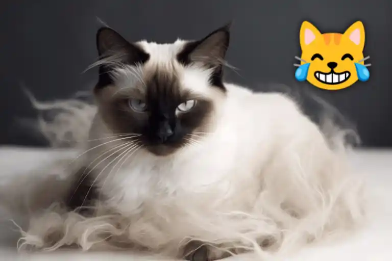 ragdoll shedding